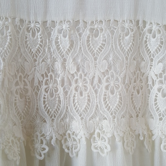 NWOT Hayden Los Angeles Crochet Lace Dress S - Picture 6 of 8